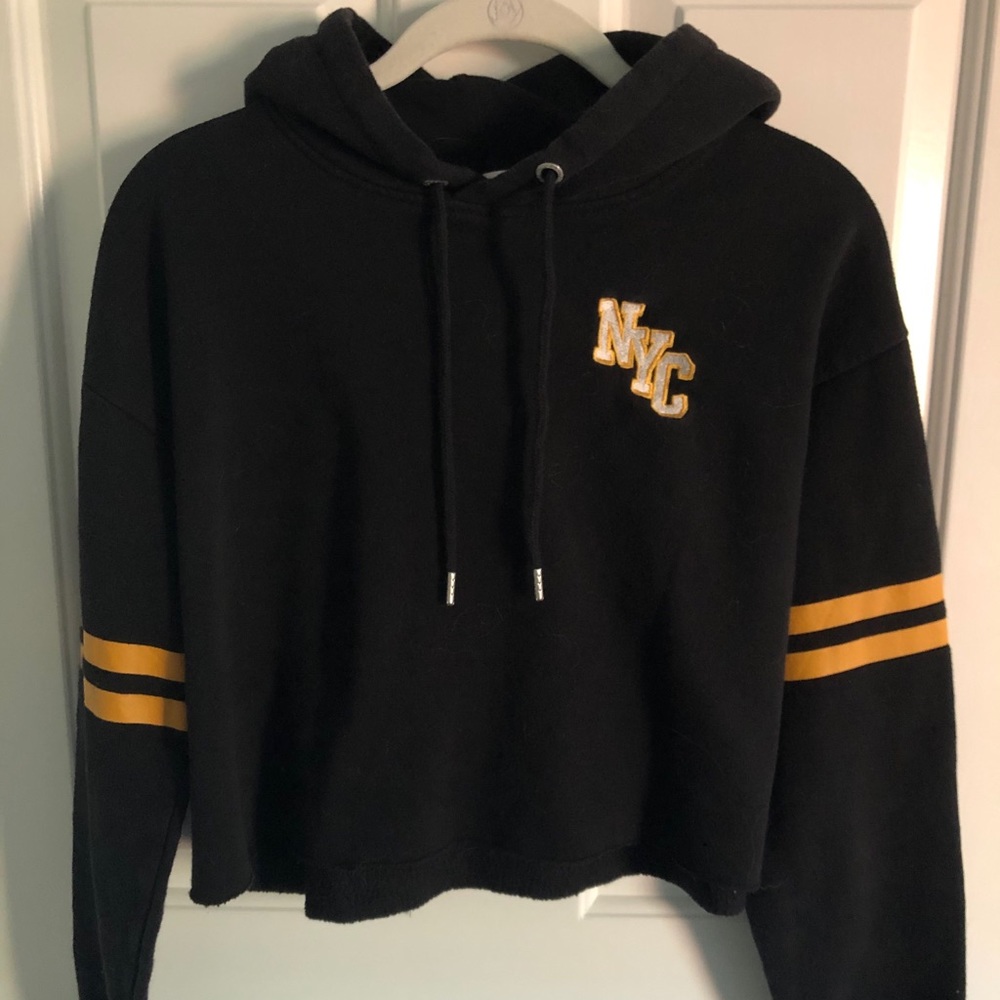 Crop top hoodie